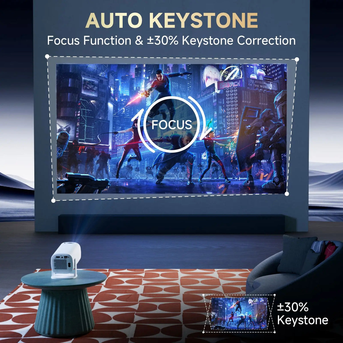 Ultimate Mini Cinema Projector™