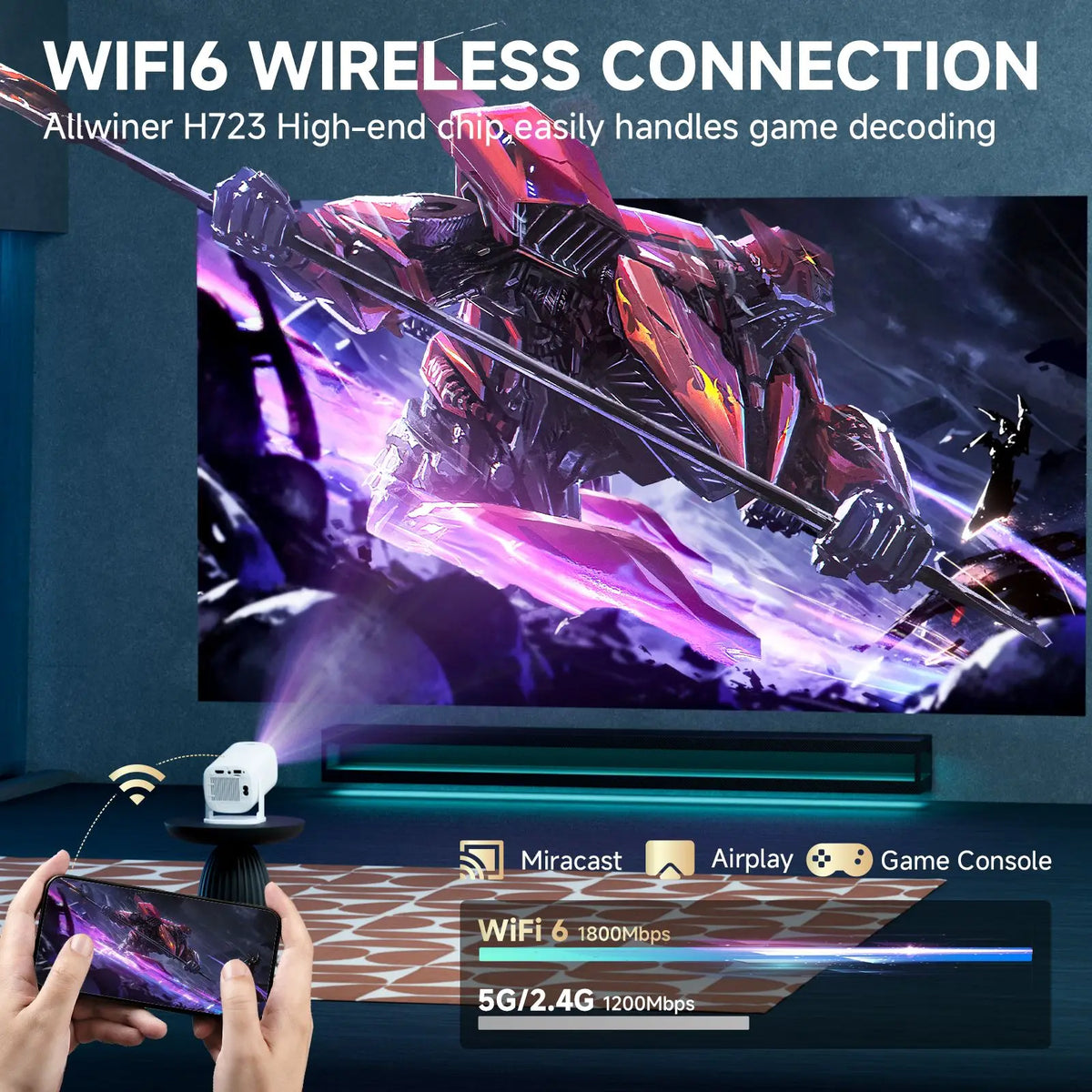 Ultimate Mini Cinema Projector™